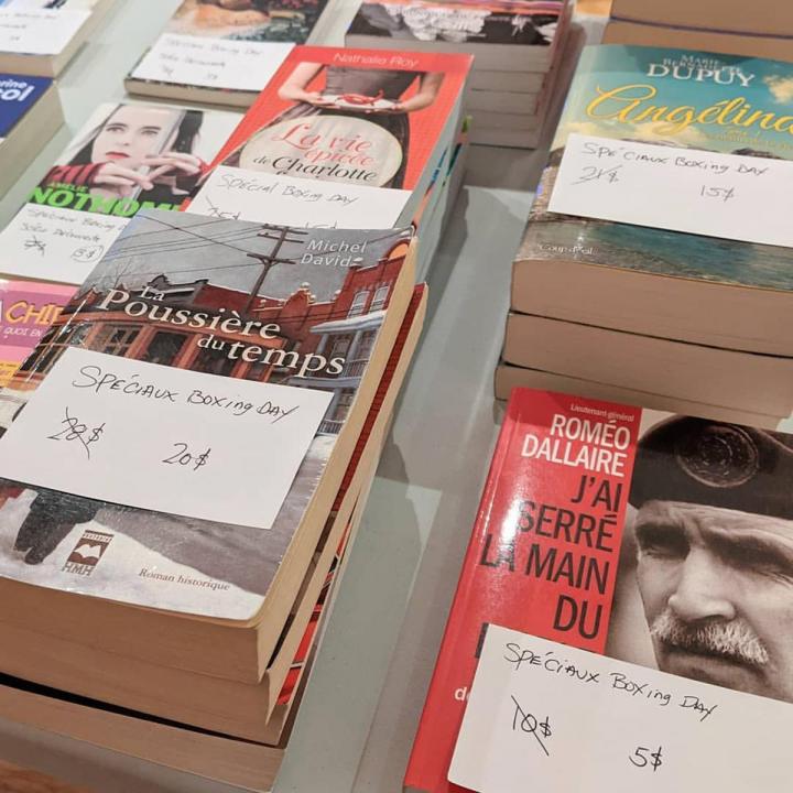 Vente de livres Saint-Jean-sur-Richelieu